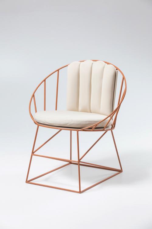 Furniture Design  I Brass armchair